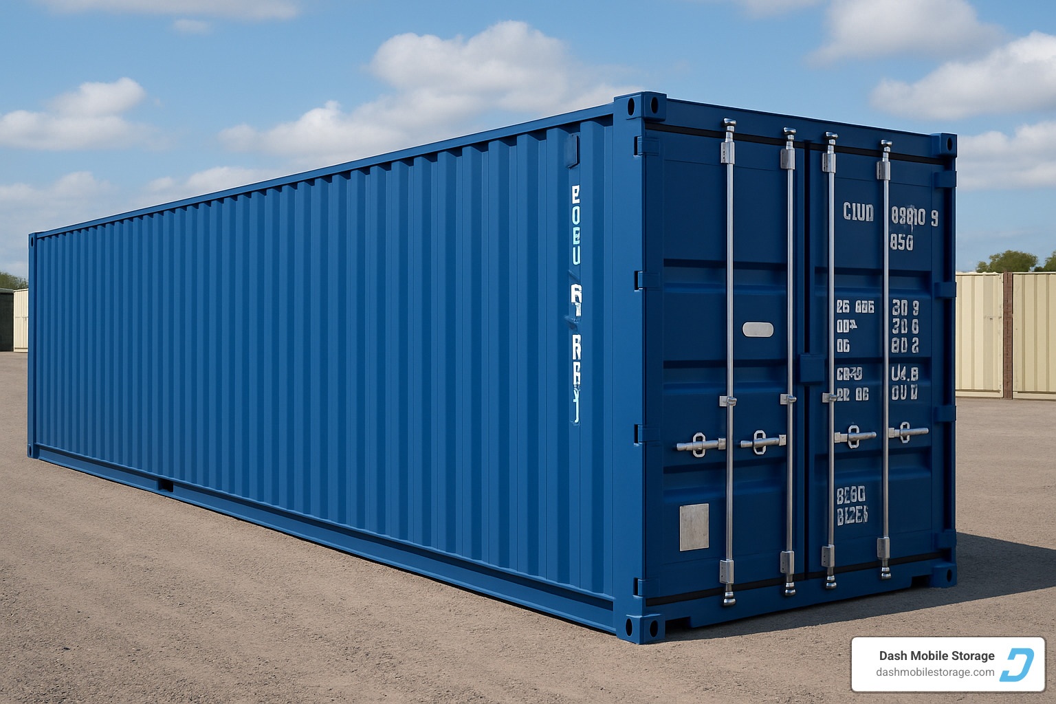 40 foot storage containers