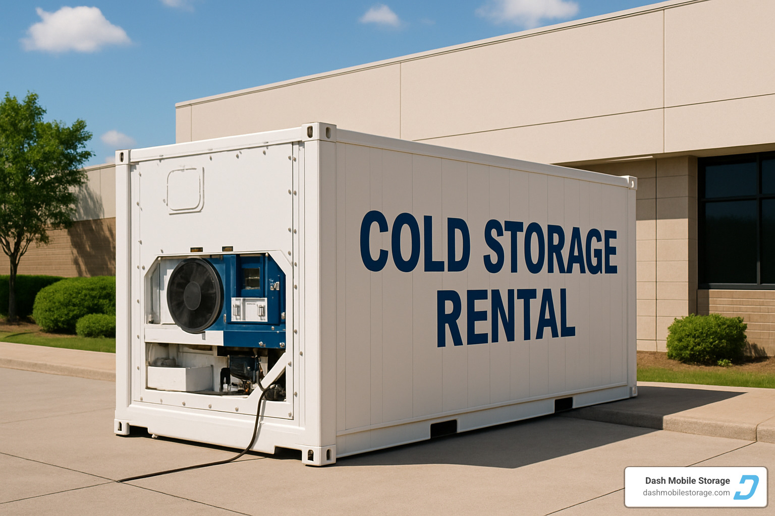 temporary cold storage rental