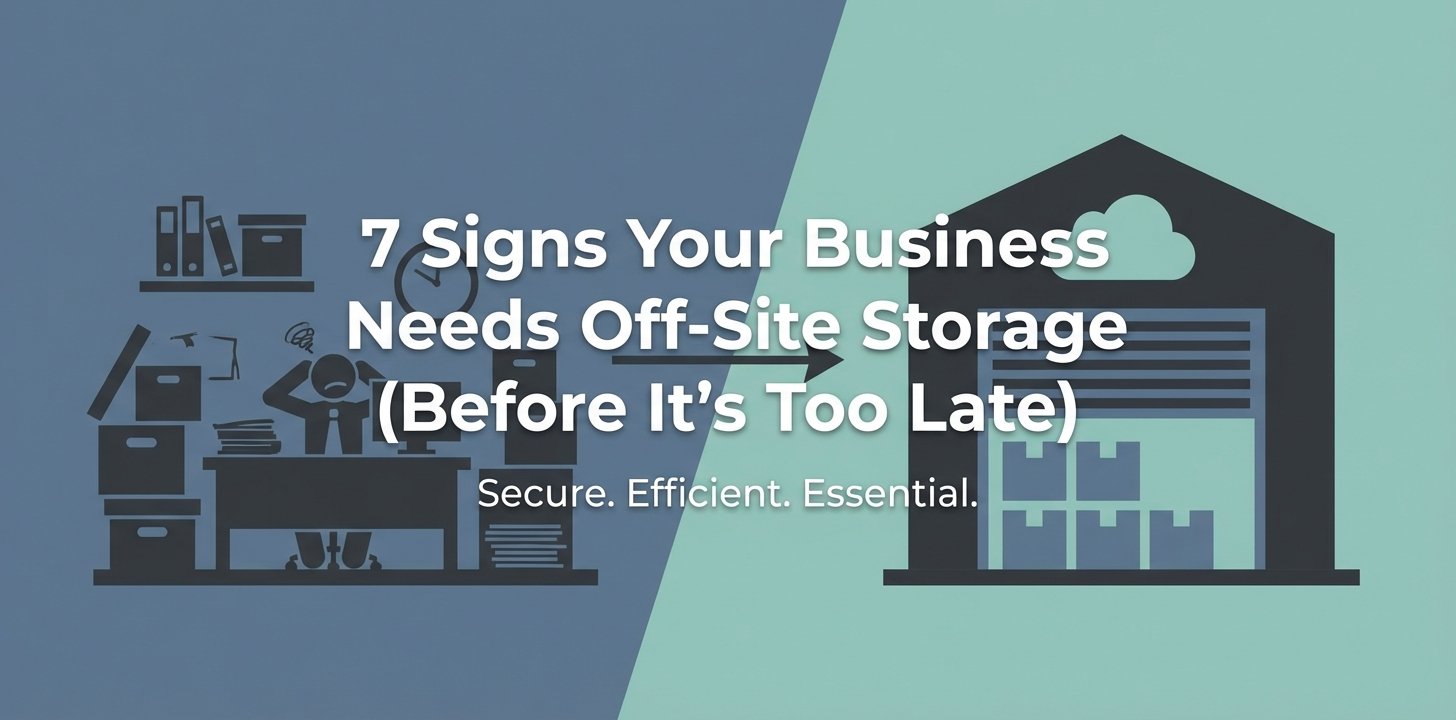 7 Signs Your Business Needs Off-Site Storage (Before It's Too Late)