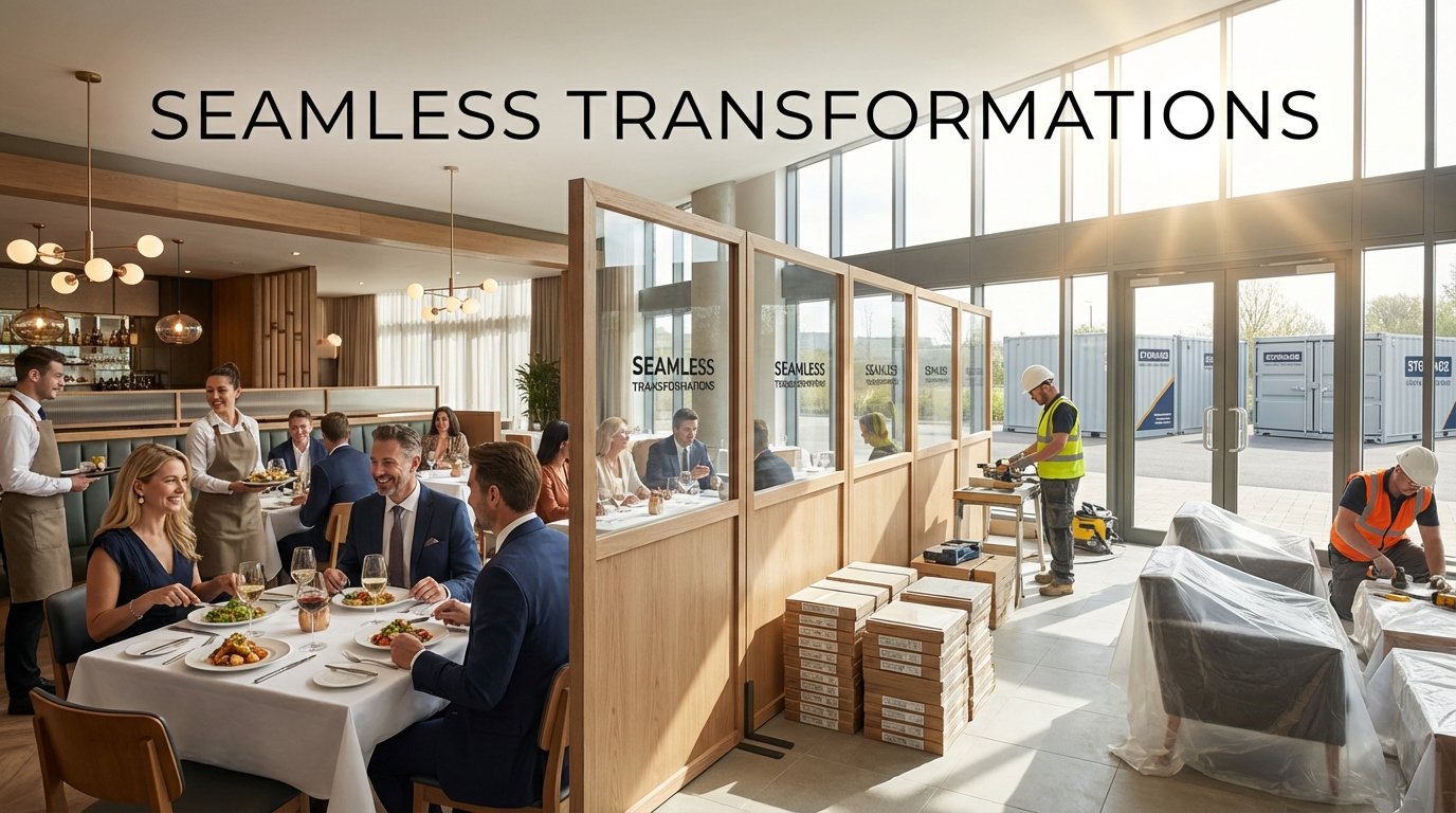 Restaurant Renovation Storage: Keep Operating During Remodels