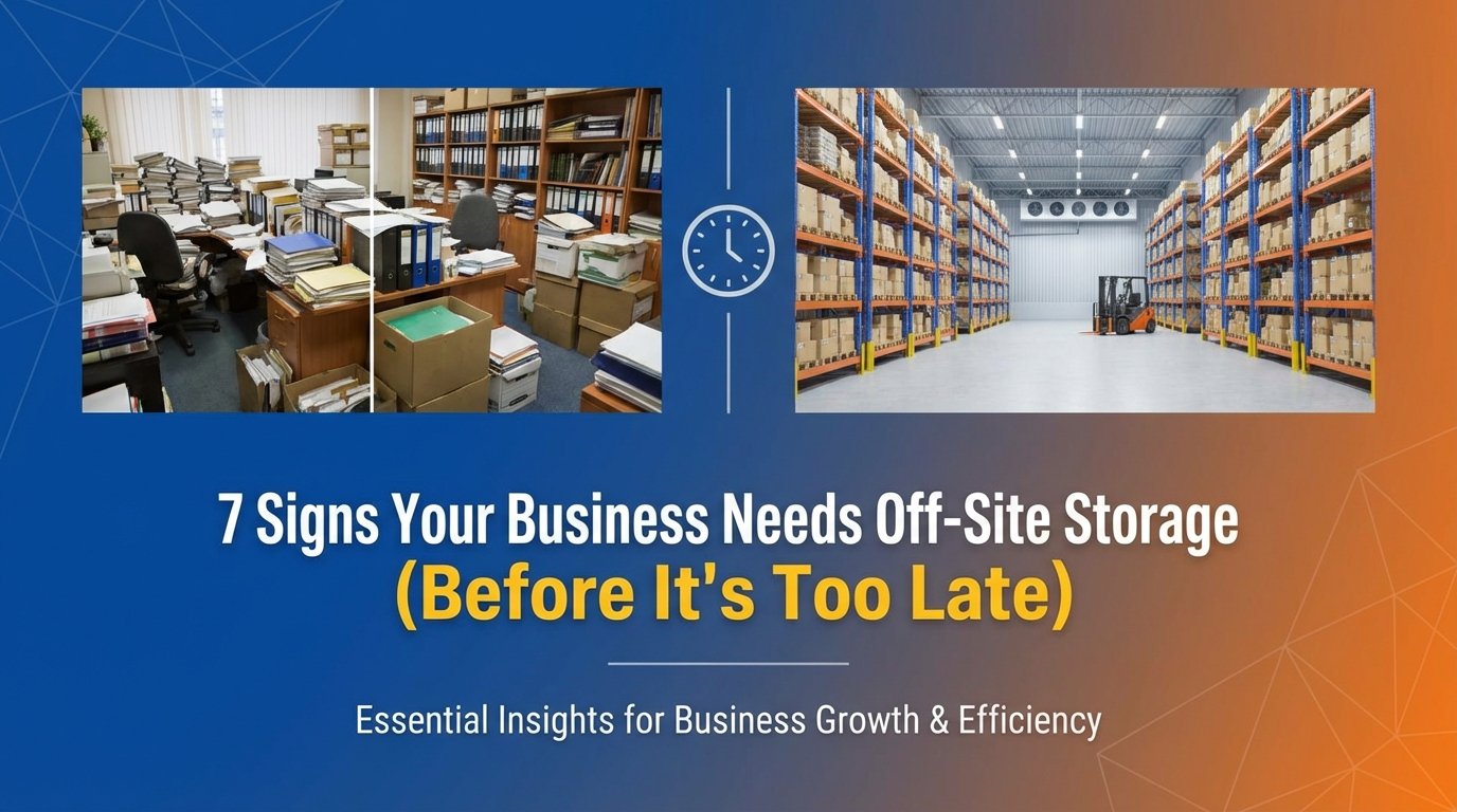 7 Signs Your Business Needs Off-Site Storage (Before It's Too Late)