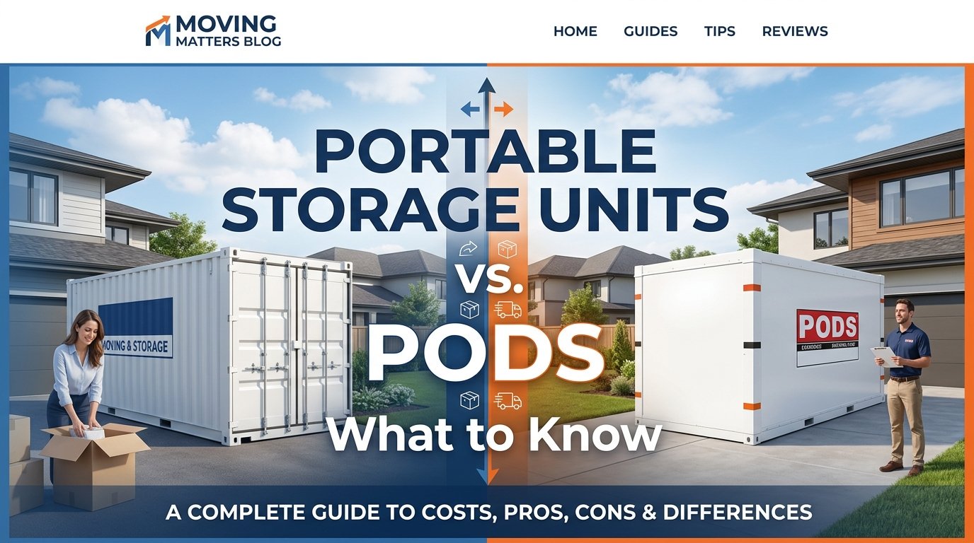 Portable Storage Units vs. Pods: What to Know