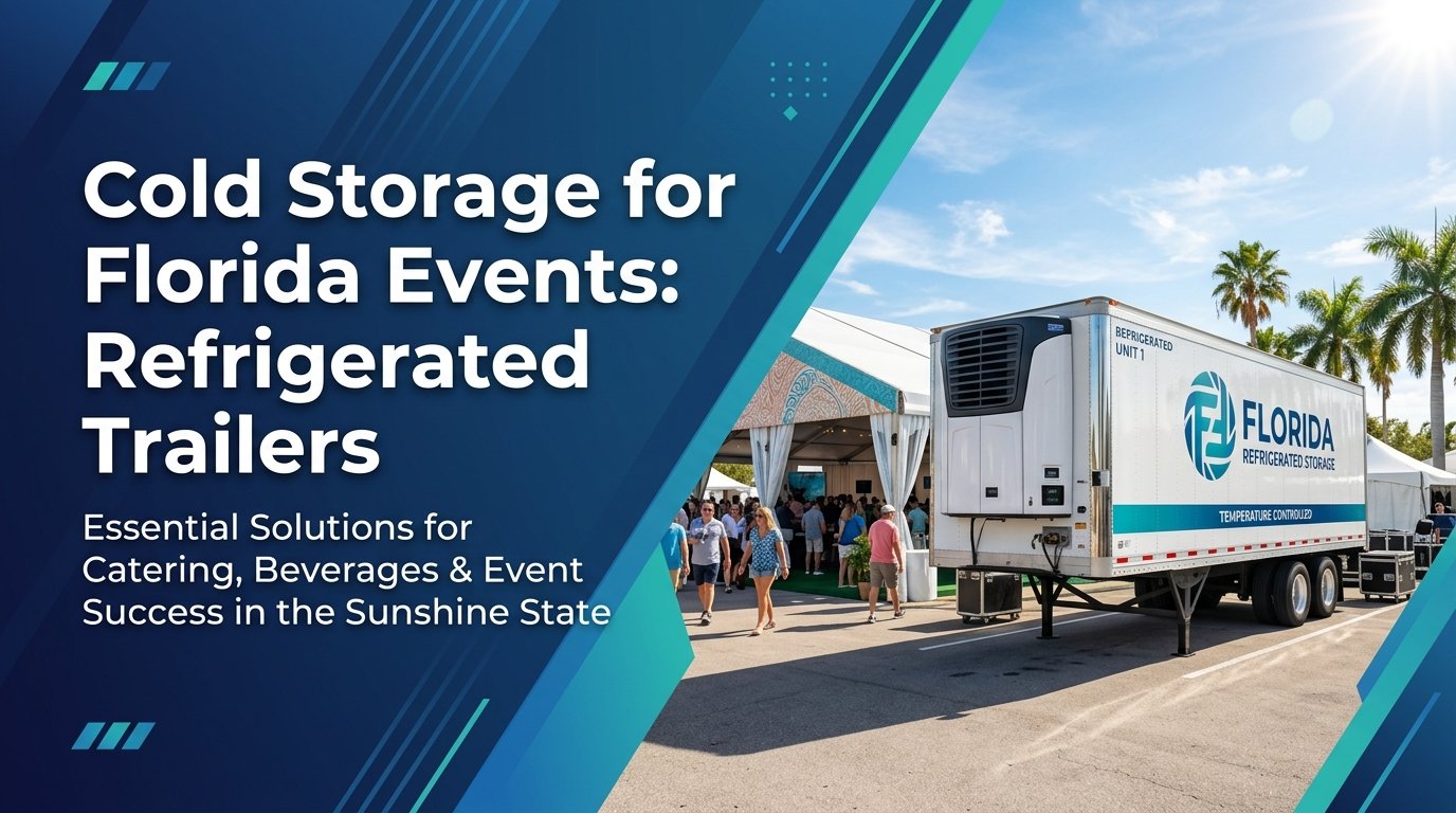 Cold Storage for Florida Events: Refrigerated Trailers