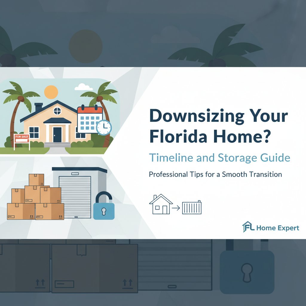 Downsizing Your Florida Home? Timeline and Storage Guide