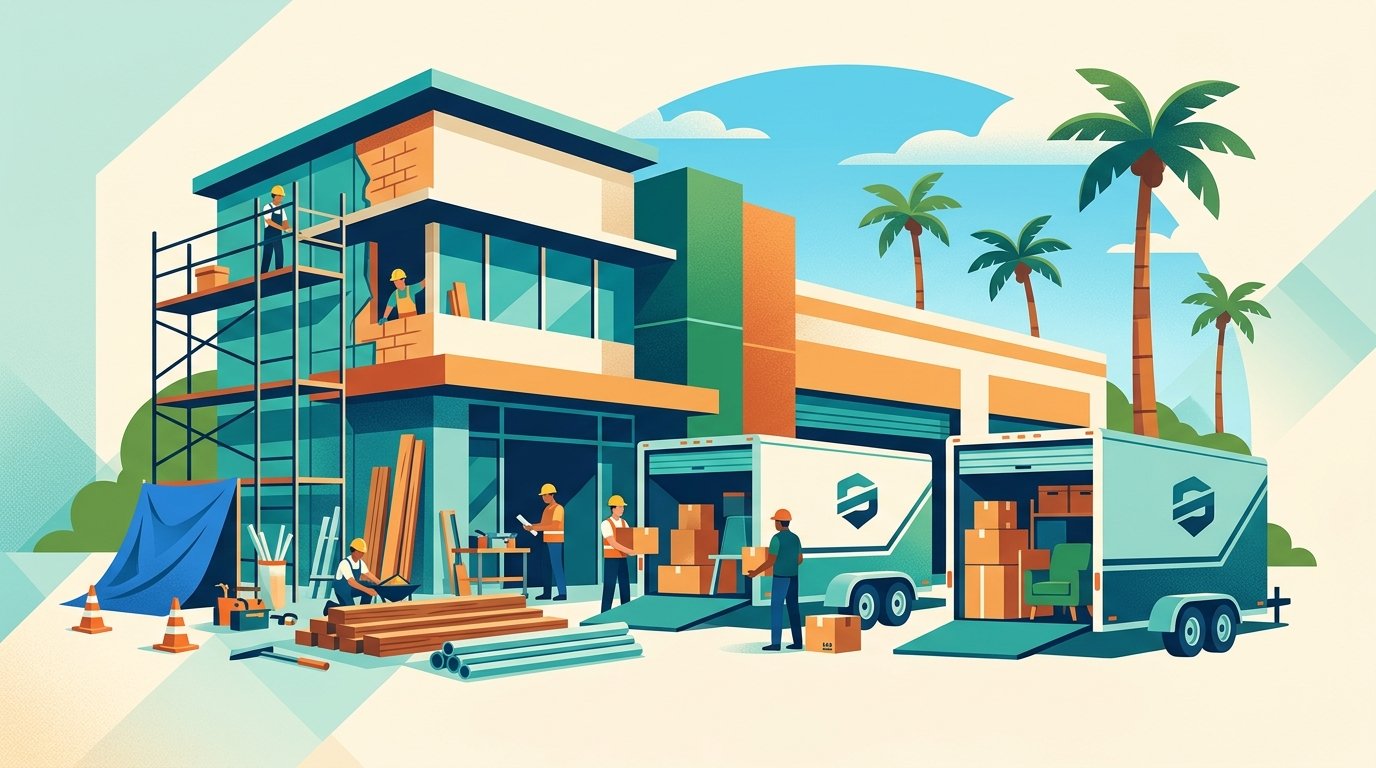 Mobile Storage Cuts Renovation Delays for FL Businesses
