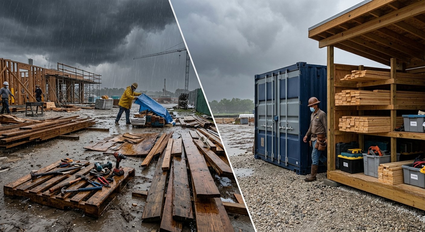 Why Job Site Storage Matters More in Florida