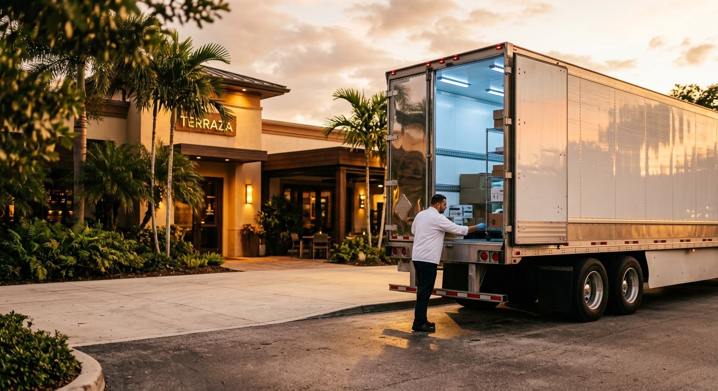 Refrigerated Trailer Rental for Florida Restaurants
