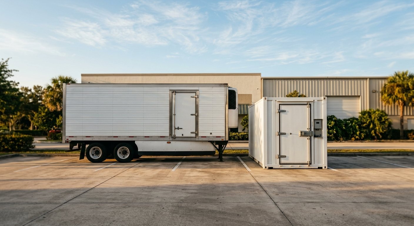 Reefer Trailer vs. Portable Cold Storage