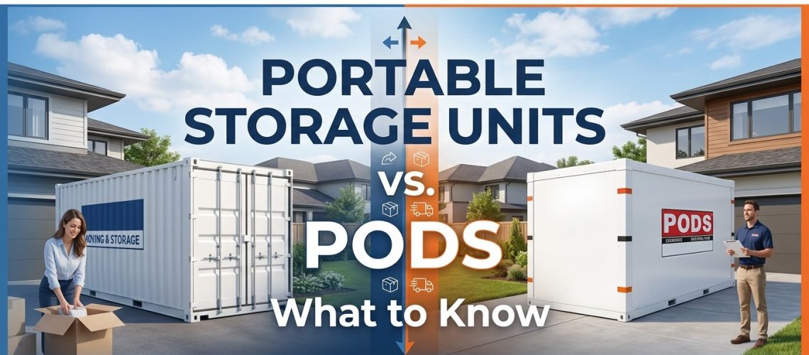 Portable Storage Units vs. Pods: What to Know