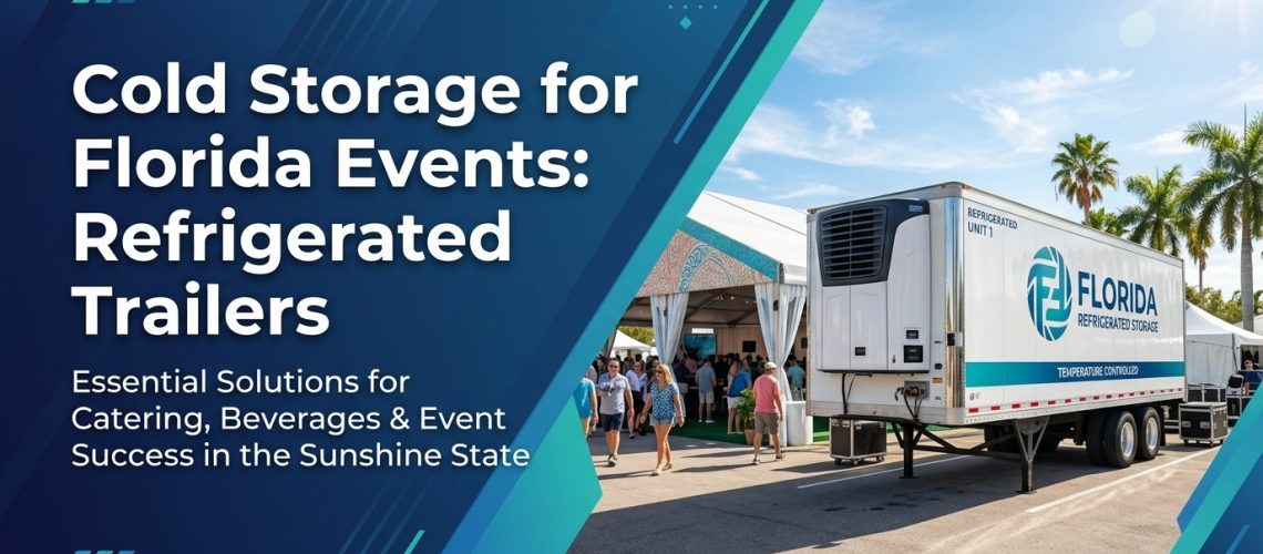 Cold Storage for Florida Events: Refrigerated Trailers