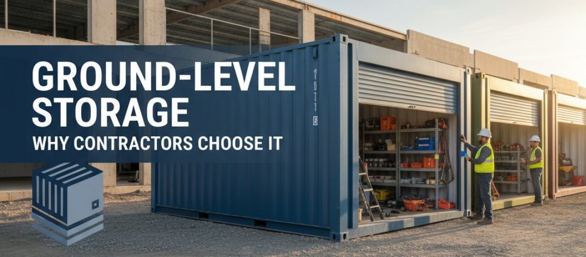 Ground-Level Storage: Why Contractors Choose It