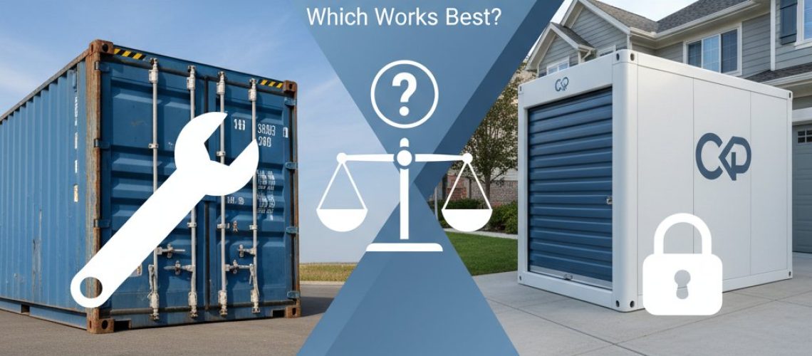 Conex vs. Portable Storage Pod: Which Works Best?