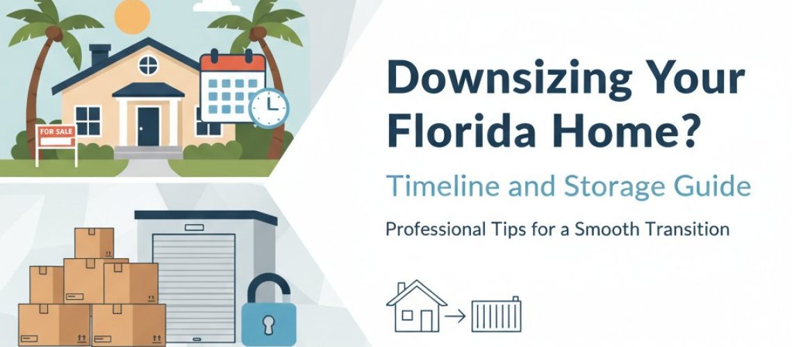 Downsizing Your Florida Home? Timeline and Storage Guide
