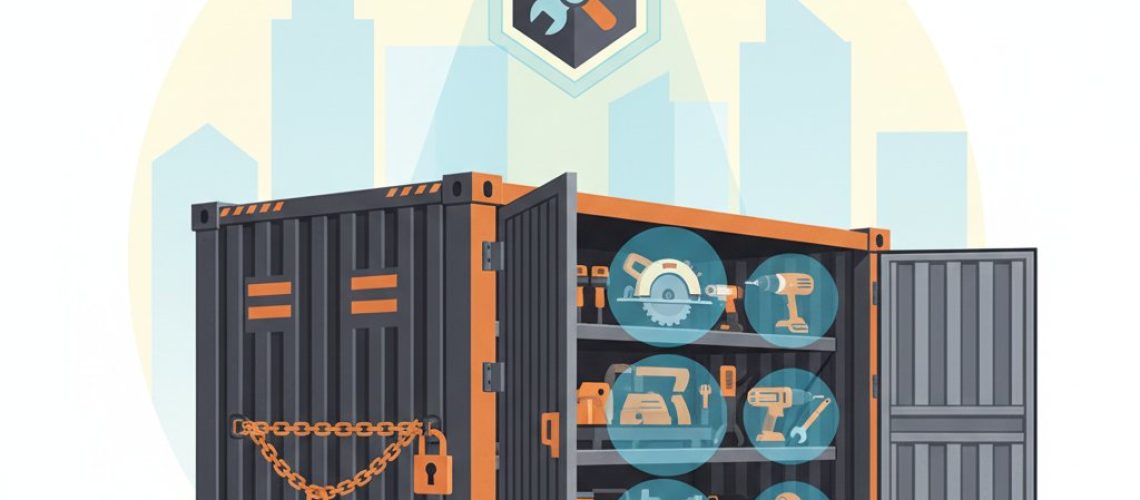 Protect Tools in Job Site Storage Containers