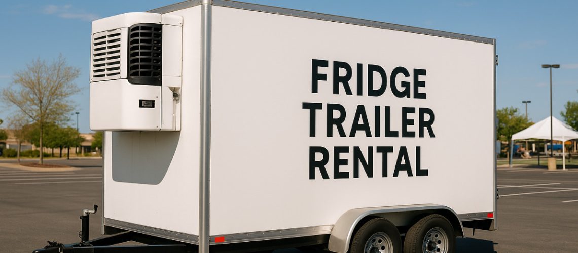 fridge trailer rental