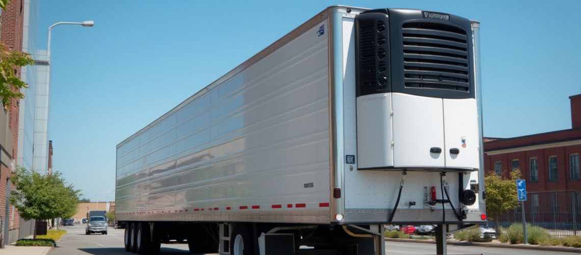 mobile refrigerated trailer